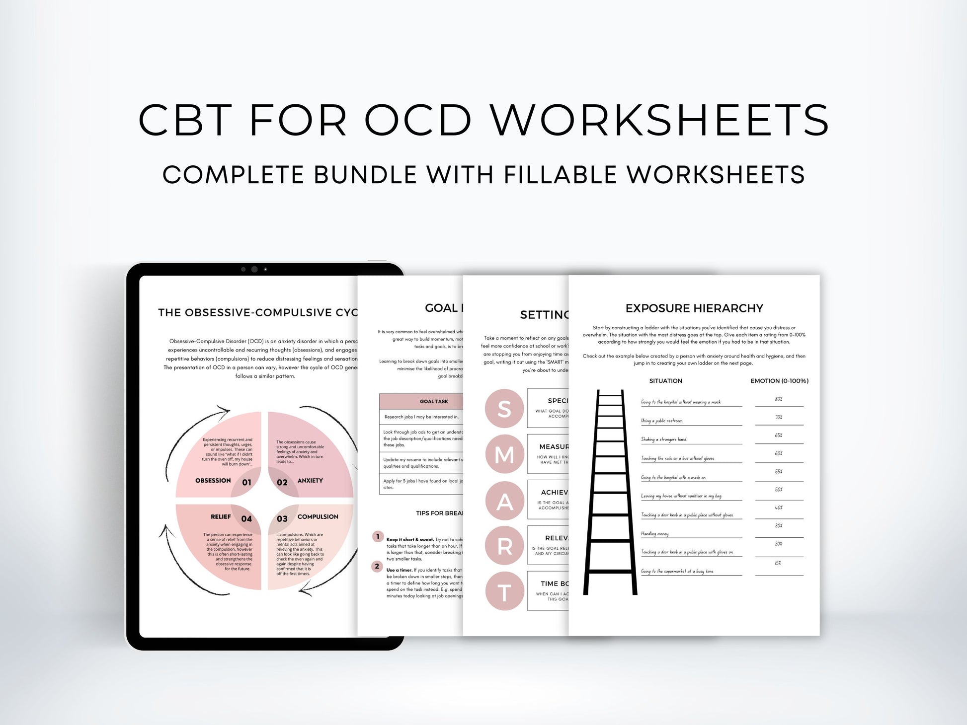 CBT for OCD Worksheets PDF