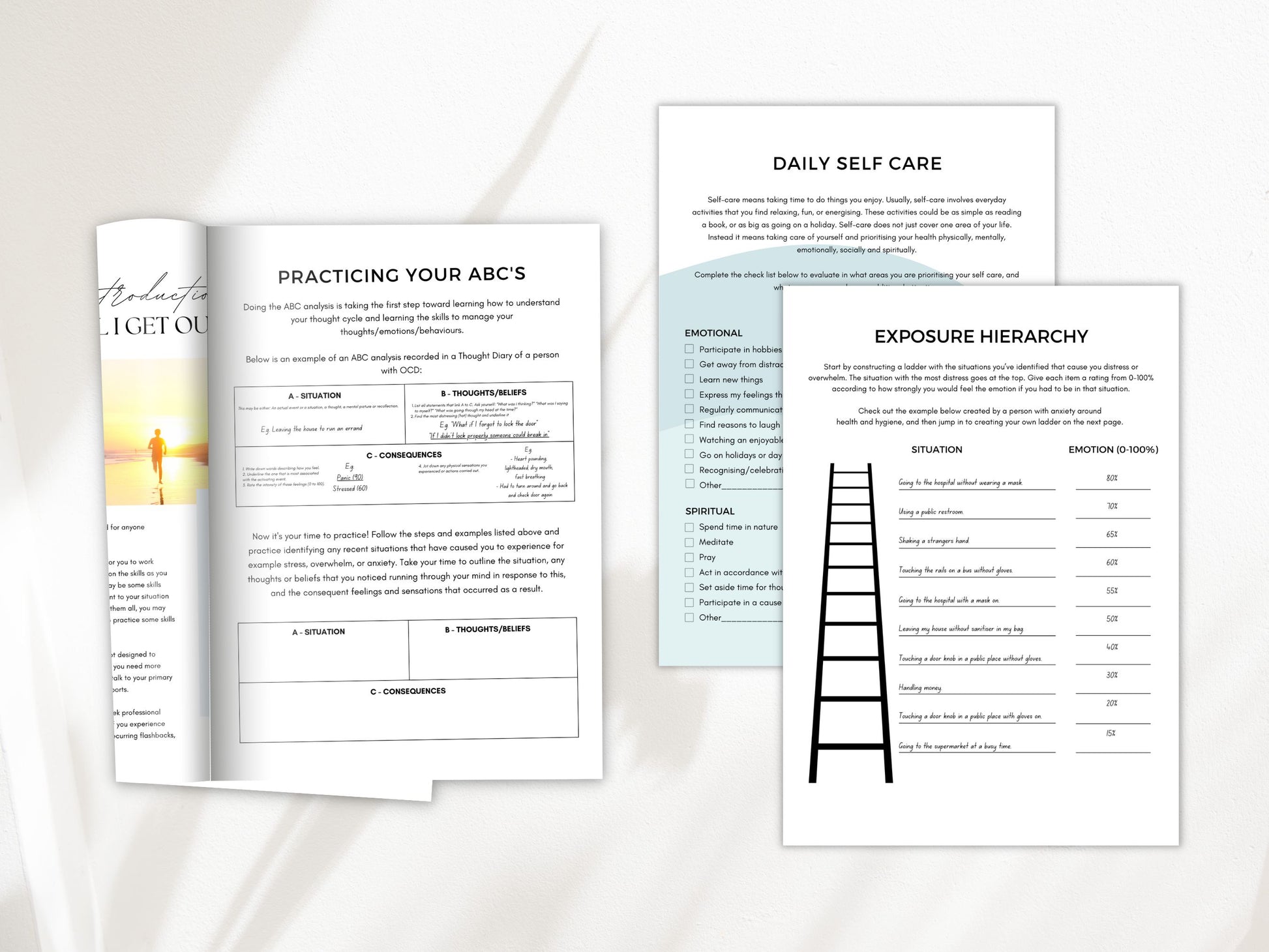 CBT for OCD Worksheets PDF