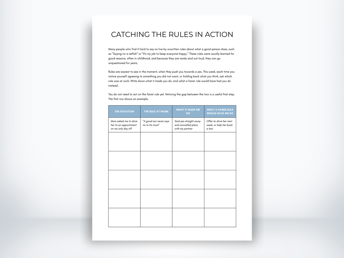 Catching the Rules in Action PDF