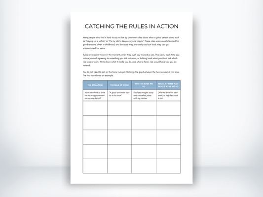 Catching the Rules in Action PDF