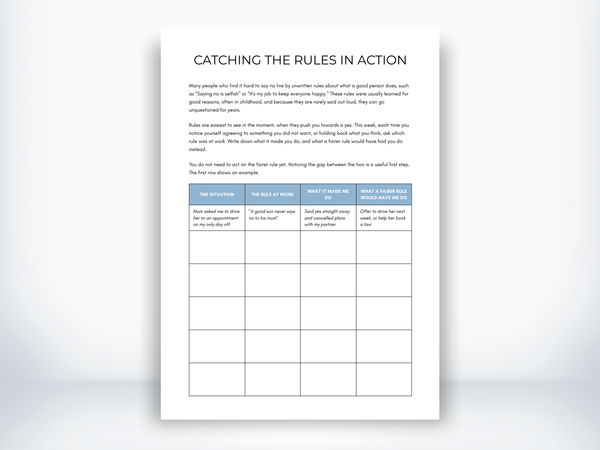 Catching the Rules in Action PDF