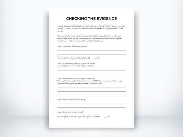 Checking the Evidence PDF