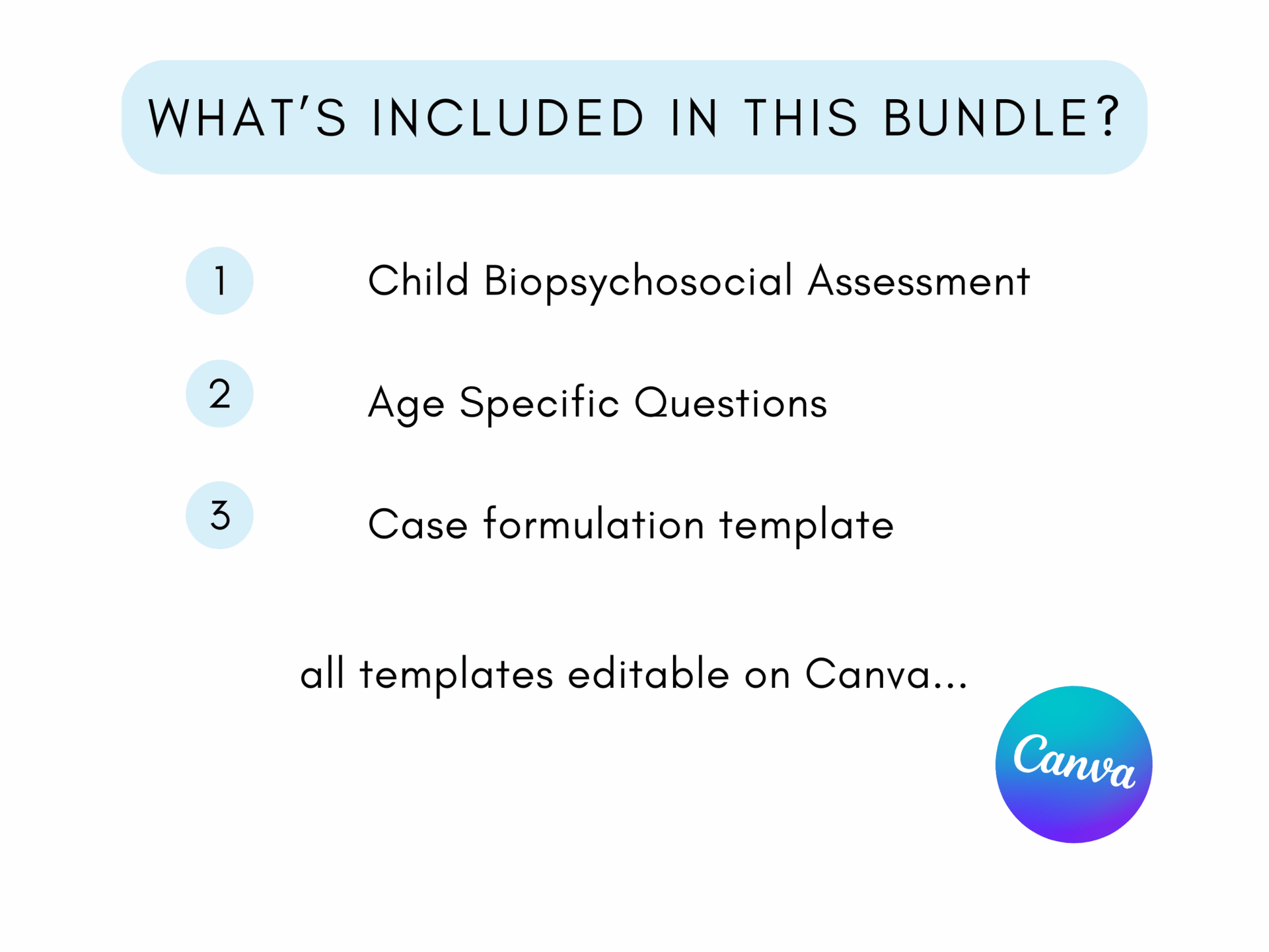 Child Biopsychosocial Assessment - My Thriving Mind