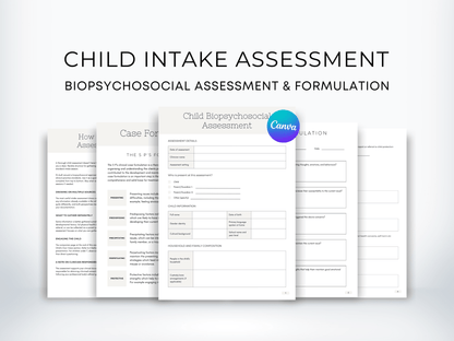 Child Biopsychosocial Assessment - My Thriving Mind