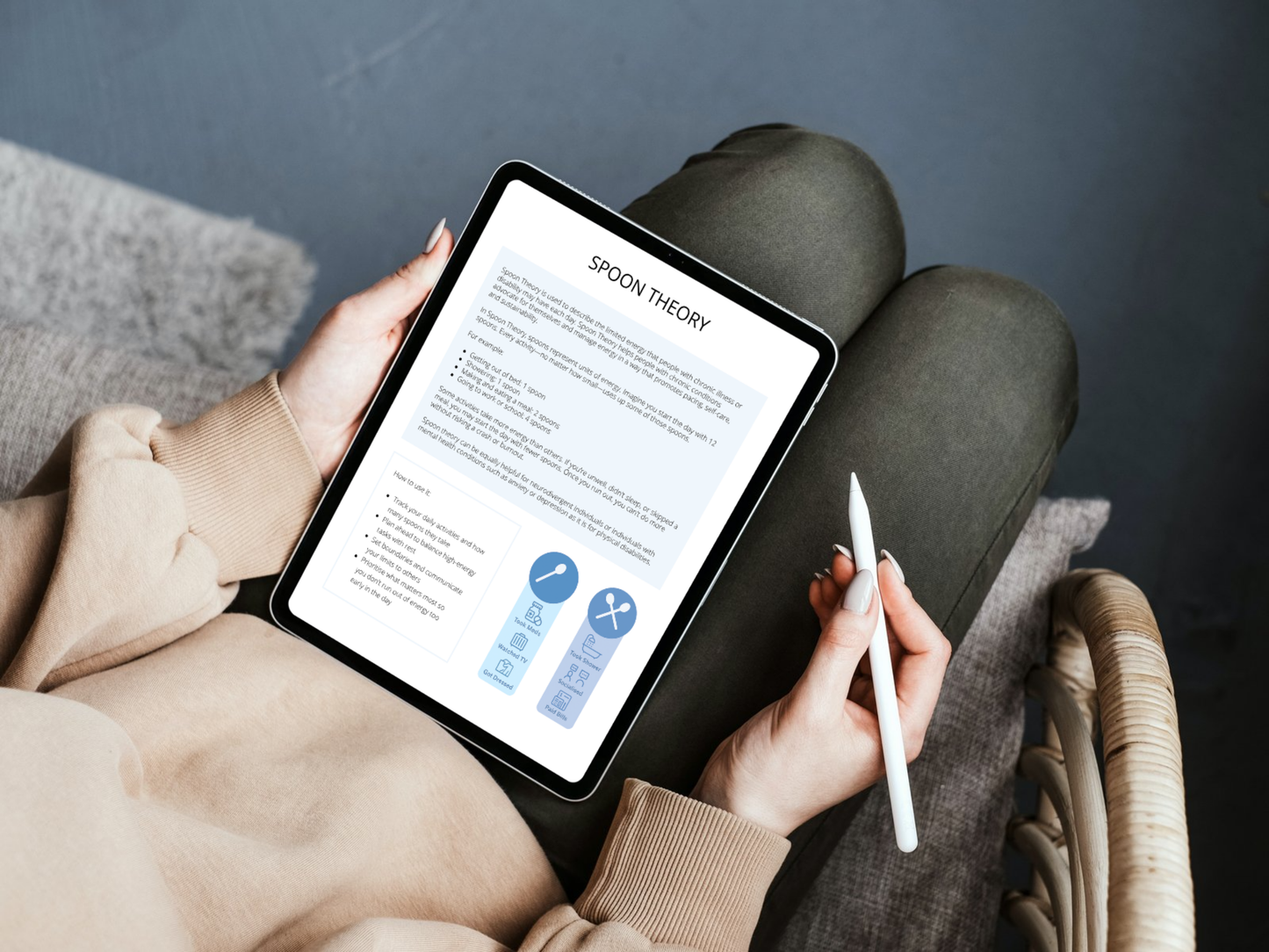 Chronic Fatigue Therapy Worksheets