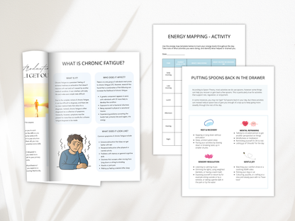 Chronic Fatigue Therapy Worksheets