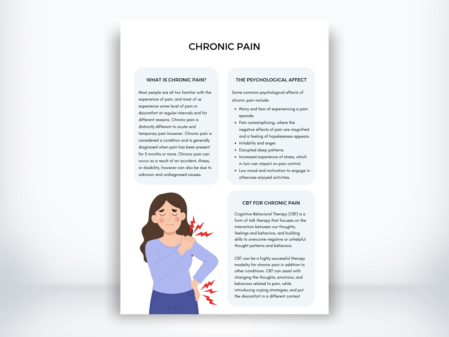 Chronic Pain Handout PDF