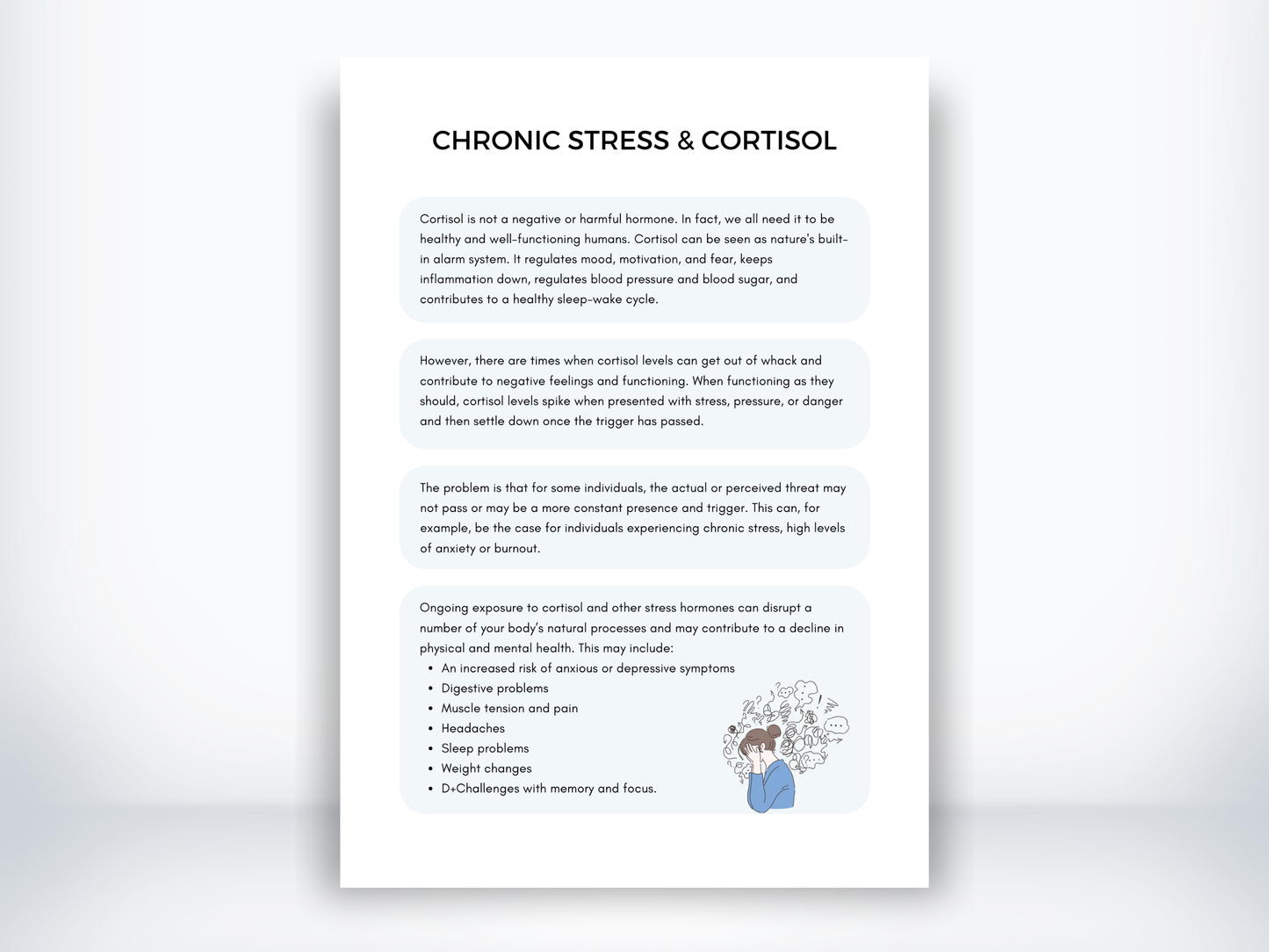 Chronic Stress and Cortisol PDF