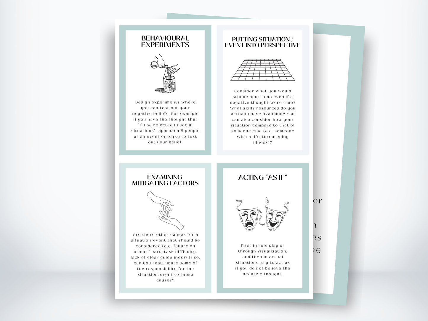 Cognitive Disputation Cards PDF