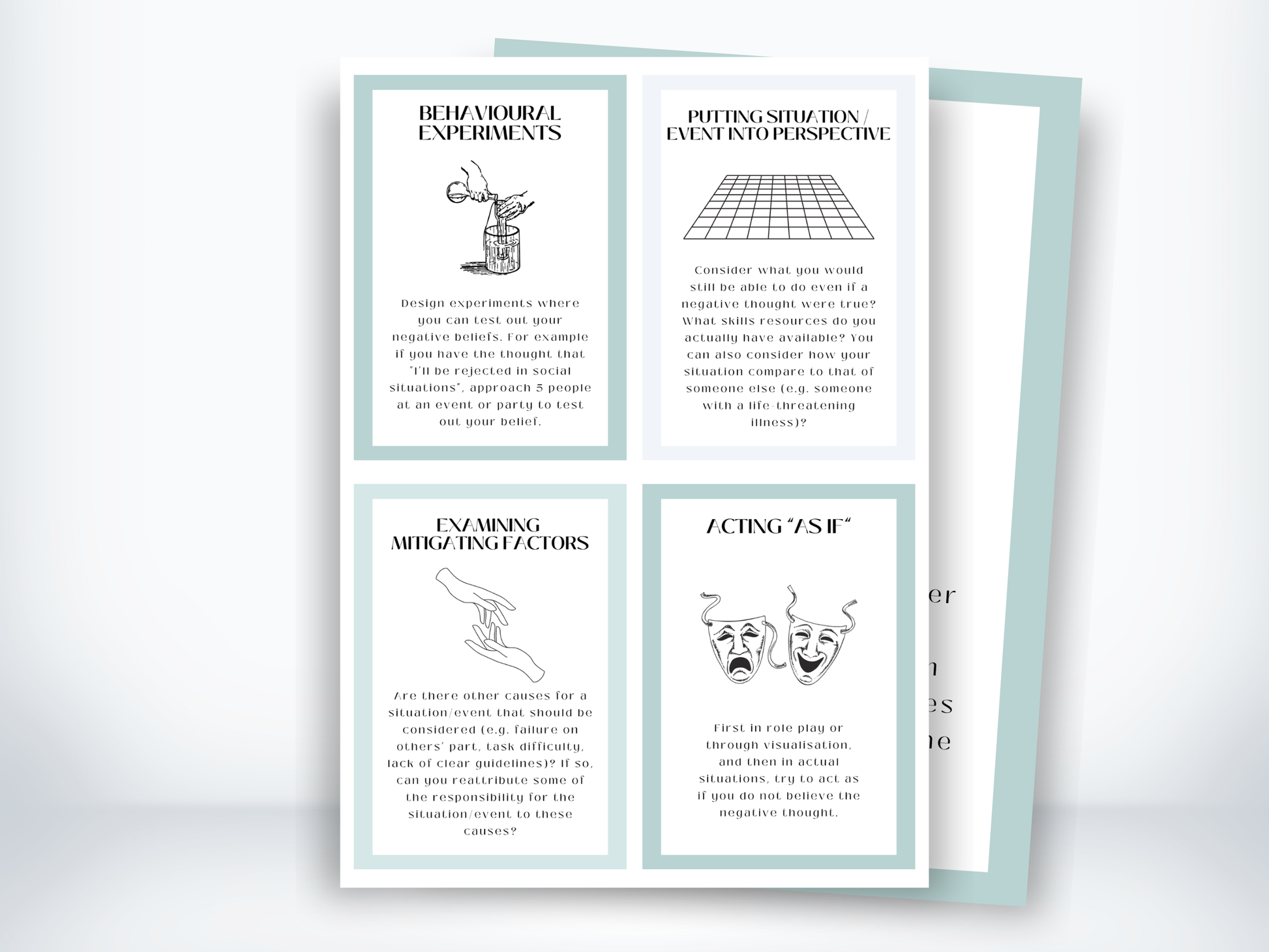 Cognitive Disputation Cards PDF
