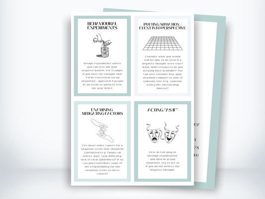 Cognitive Disputation Cards PDF