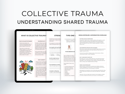 Collective Trauma Worksheets