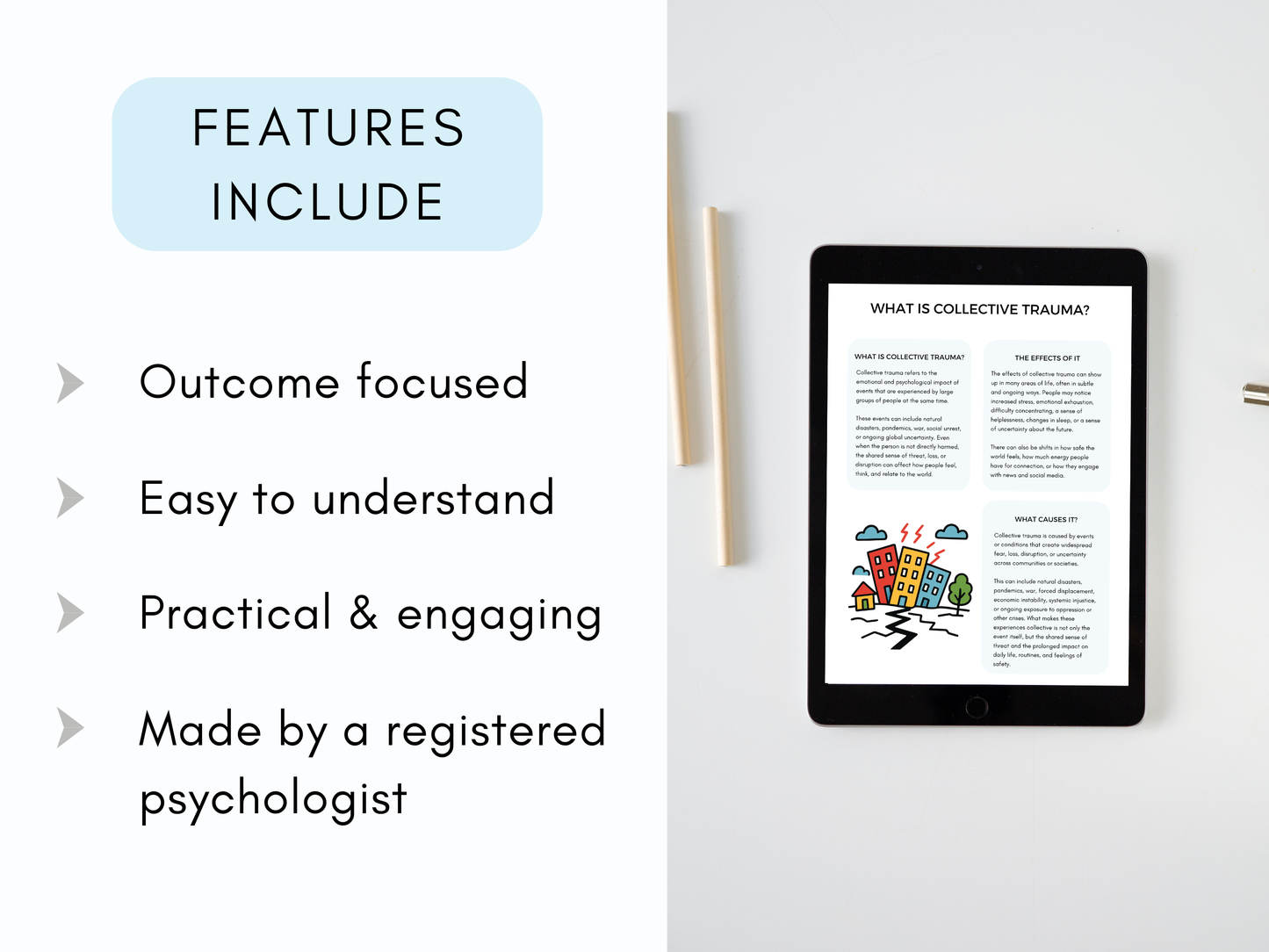 Collective Trauma Worksheets