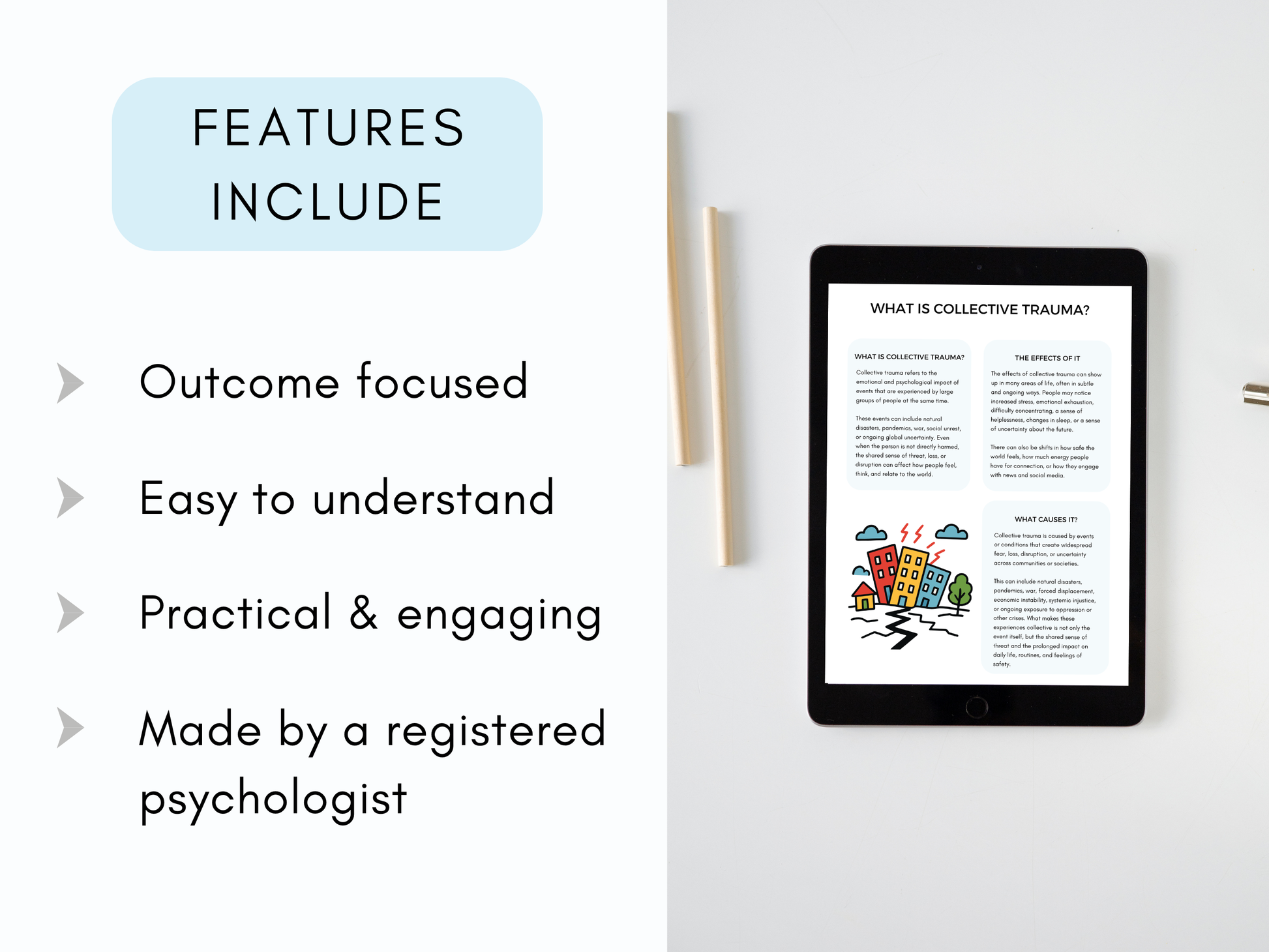 Collective Trauma Worksheets