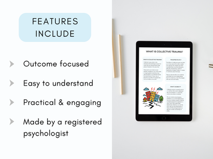 Collective Trauma Worksheets