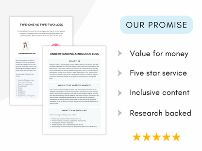 Collective Trauma Worksheets