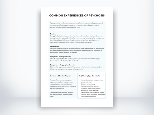 Common Experiences Of Psychosis PDF