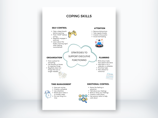 Coping Skills for Executive Dysfunction PDF