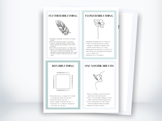 Coping and Breathing Cards PDF