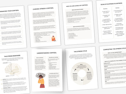 Cortisol Management Worksheets