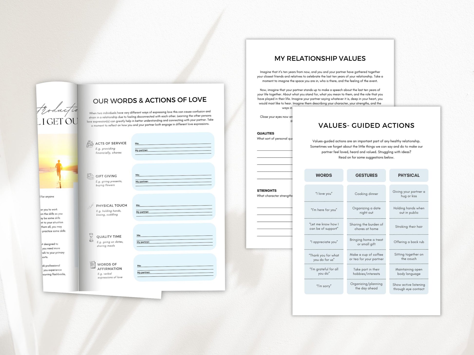 Couples Counseling Worksheets Mega Bundle PDF