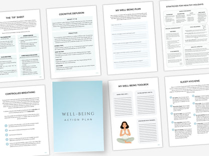 Crisis Plan Worksheets Bundle