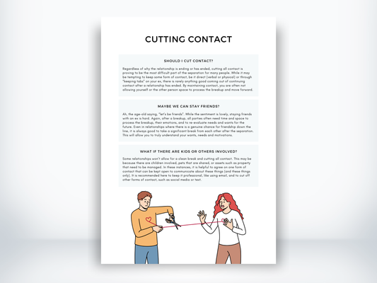 Cutting Contact Handout PDF