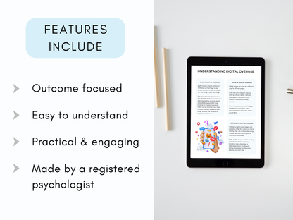 Digital Detox Challenge Worksheets