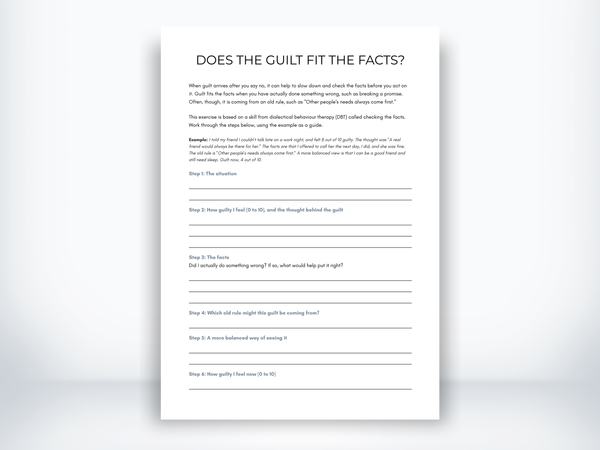 Does the Guilt Fit the Facts PDF