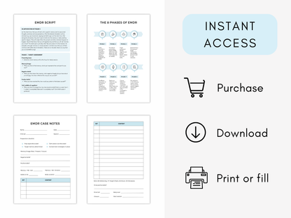 EMDR (Eye Movement Desensitisation and Reprocessing) Therapy Bundle