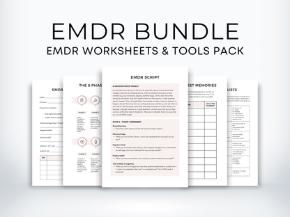 EMDR (Eye Movement Desensitisation and Reprocessing) Therapy Bundle