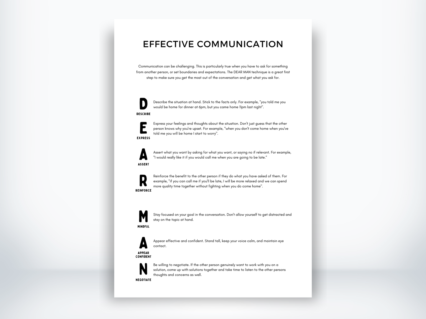 Effective Communication Skills PDF