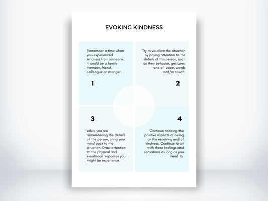 Evoke Kindness Exercise PDF