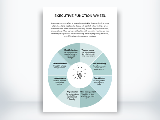 Executive Function Wheel PDF