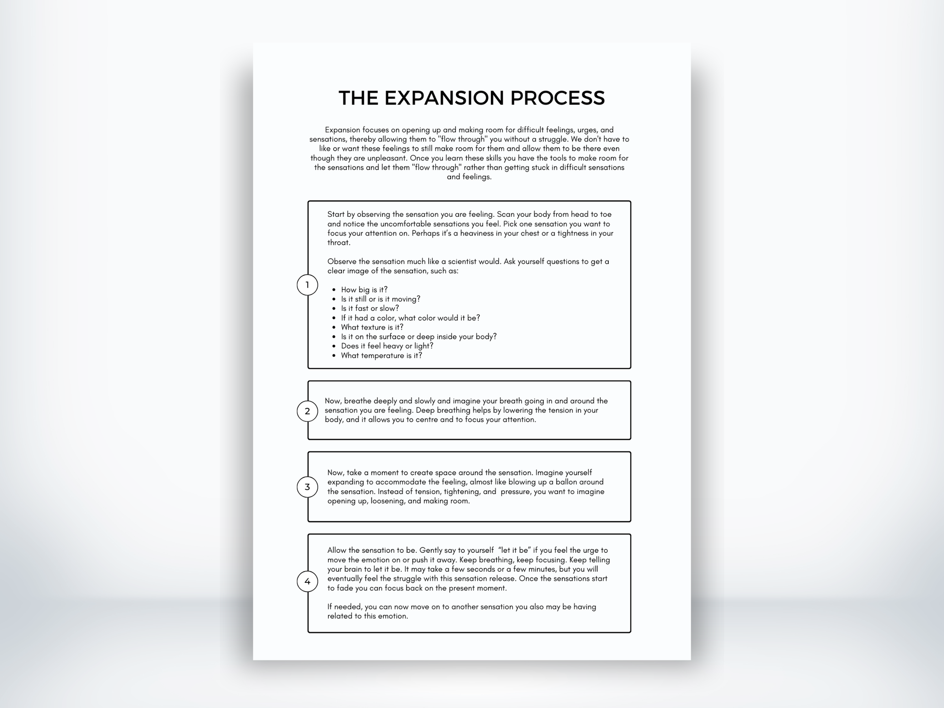 Expansion Exercise PDF