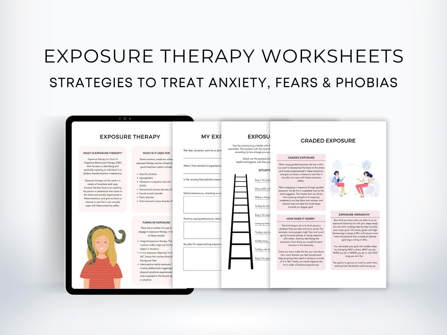 Exposure Therapy Worksheets