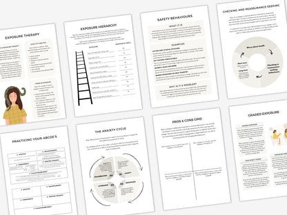 Exposure Therapy Worksheets