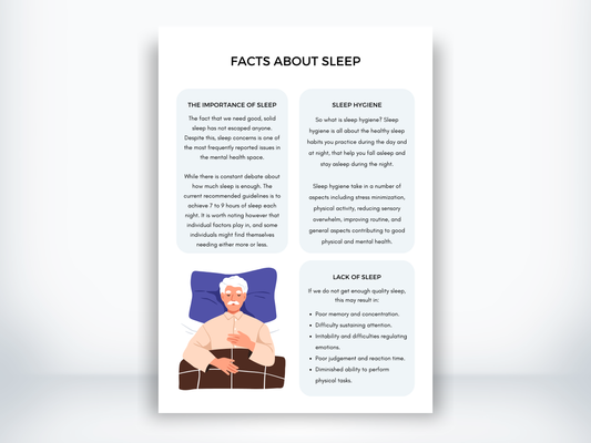 Facts About Sleep Handout PDF