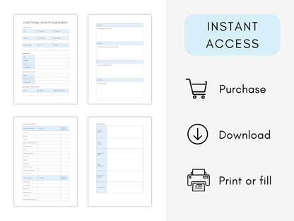 Functional Capacity Assessment (FCA)