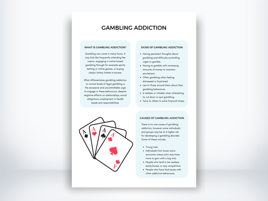 Gambling Addiction Handout PDF
