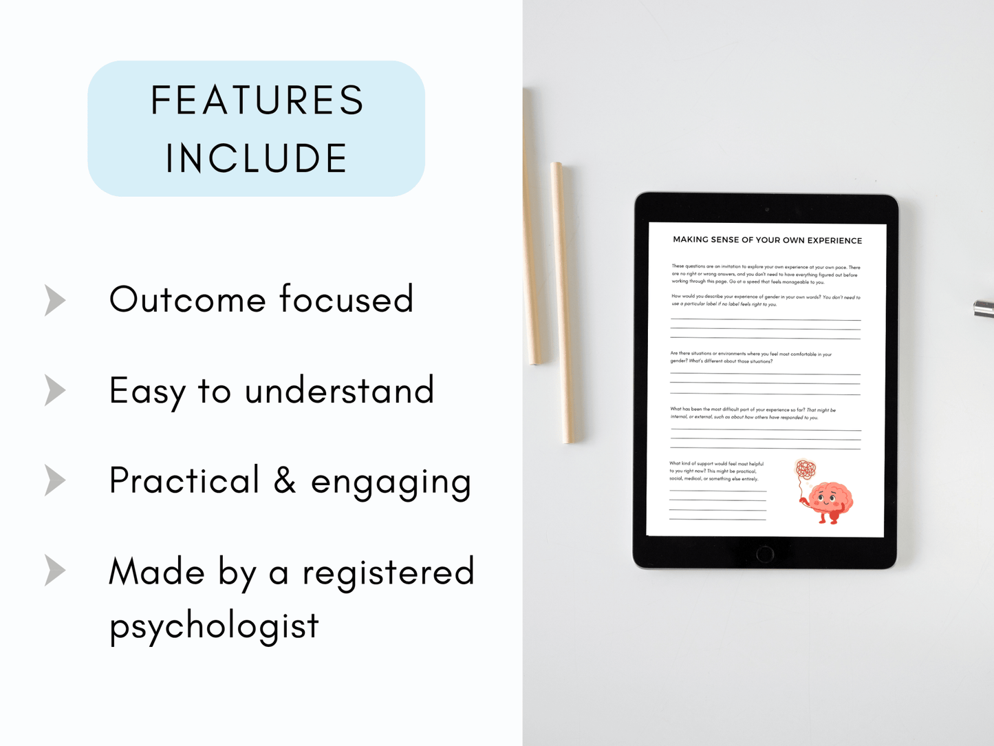 Gender Dysphoria Education Worksheets - My Thriving Mind