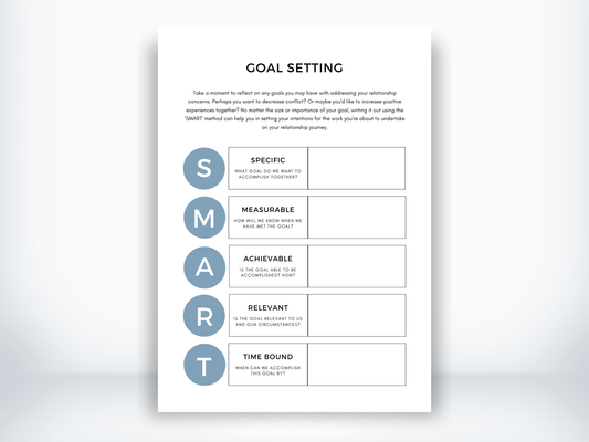Goal Setting For Couples PDF