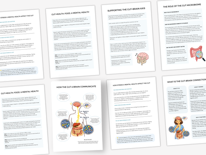 Gut–Brain Connection Worksheets