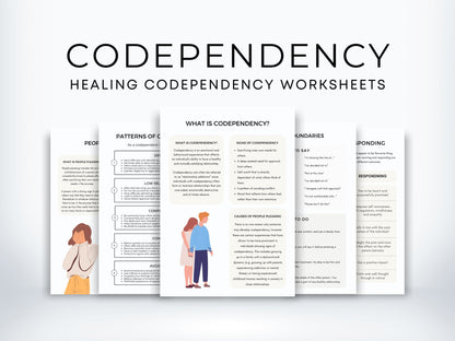 Healing Codependency Worksheets PDF