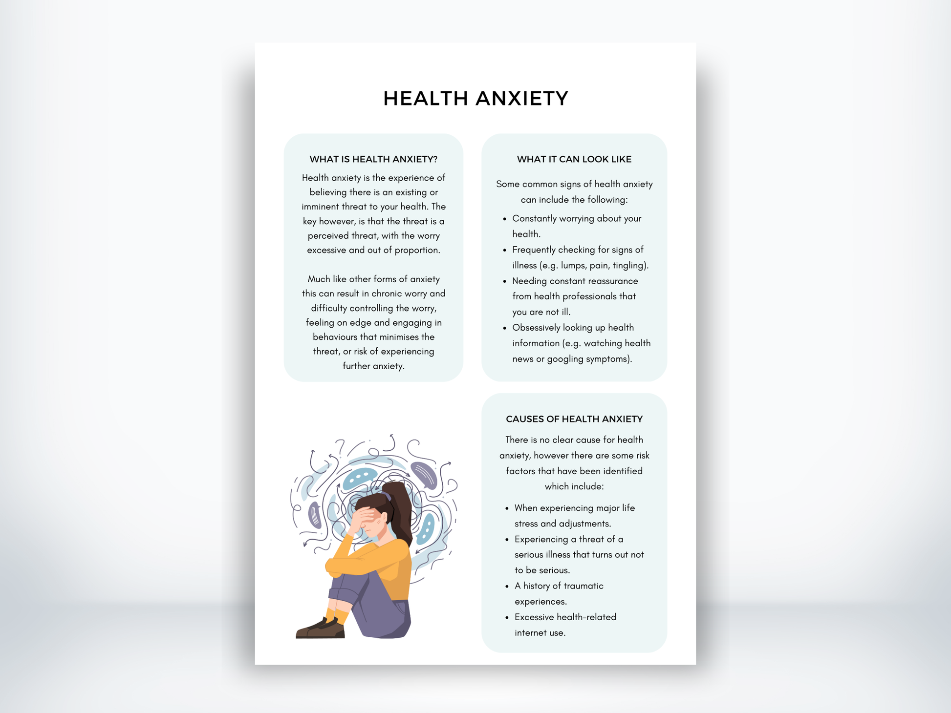 Health Anxiety Handout PDF