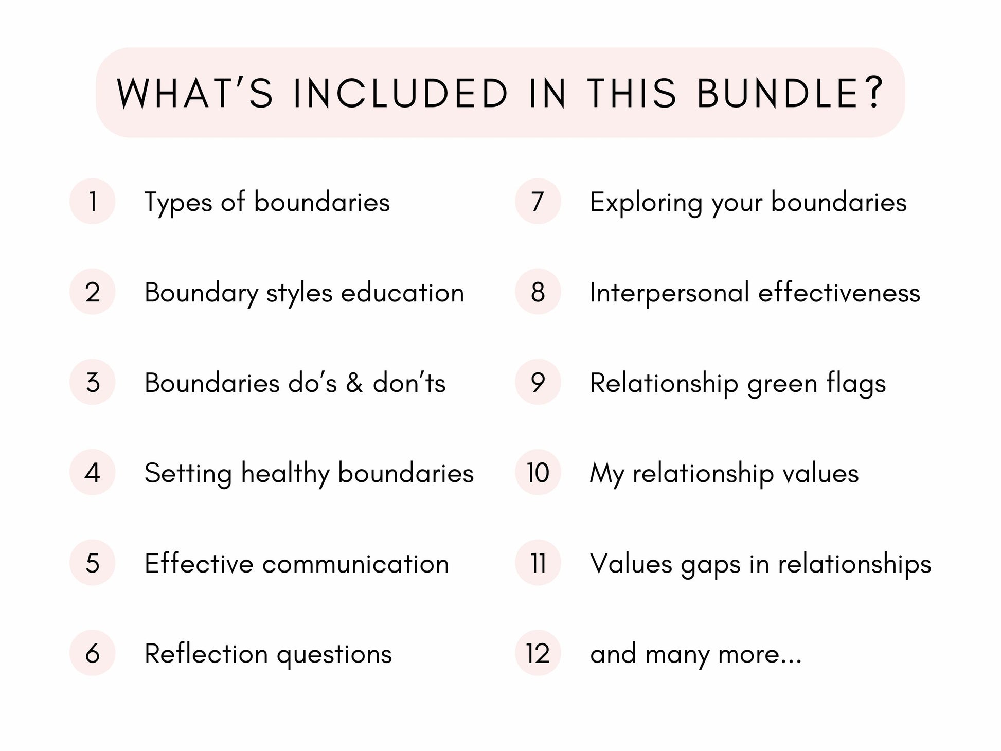 Boundary Setting Exercises Are Boundaries Selfish? Boundaries Are