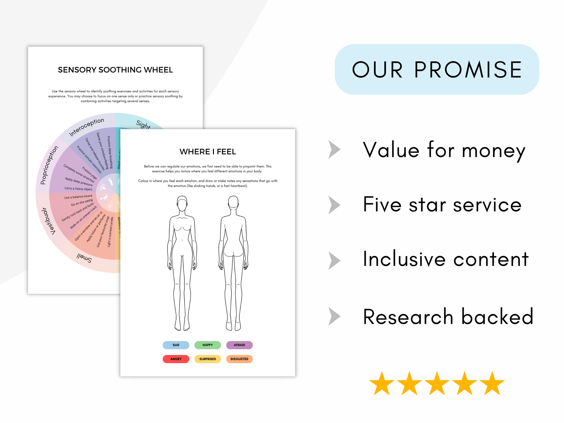 Highly Sensitive Person (HSP) Therapy Worksheets