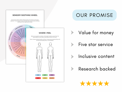 Highly Sensitive Person (HSP) Therapy Worksheets