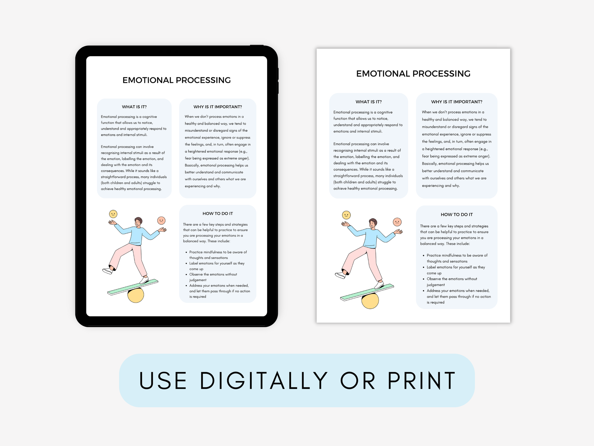 Highly Sensitive Person (HSP) Therapy Worksheets