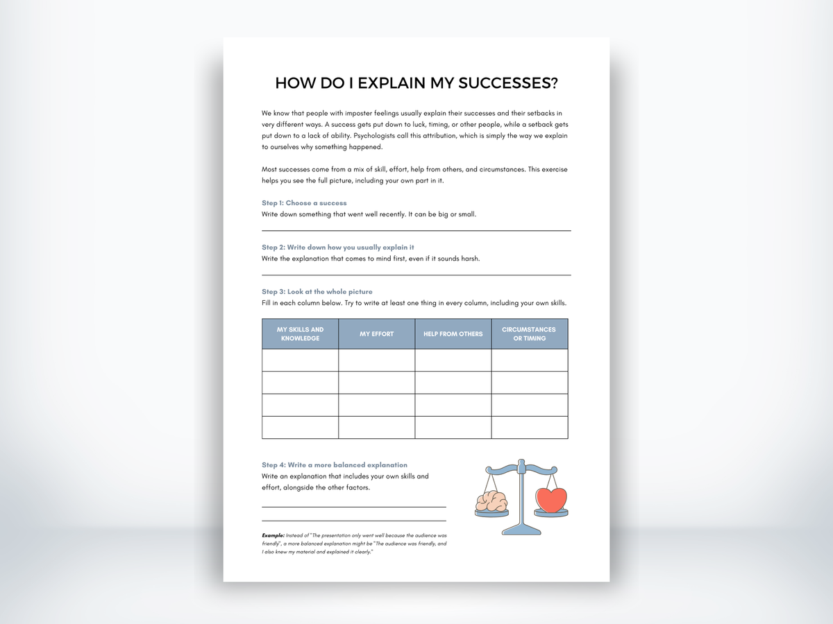 How Do I Explain My Successes PDF